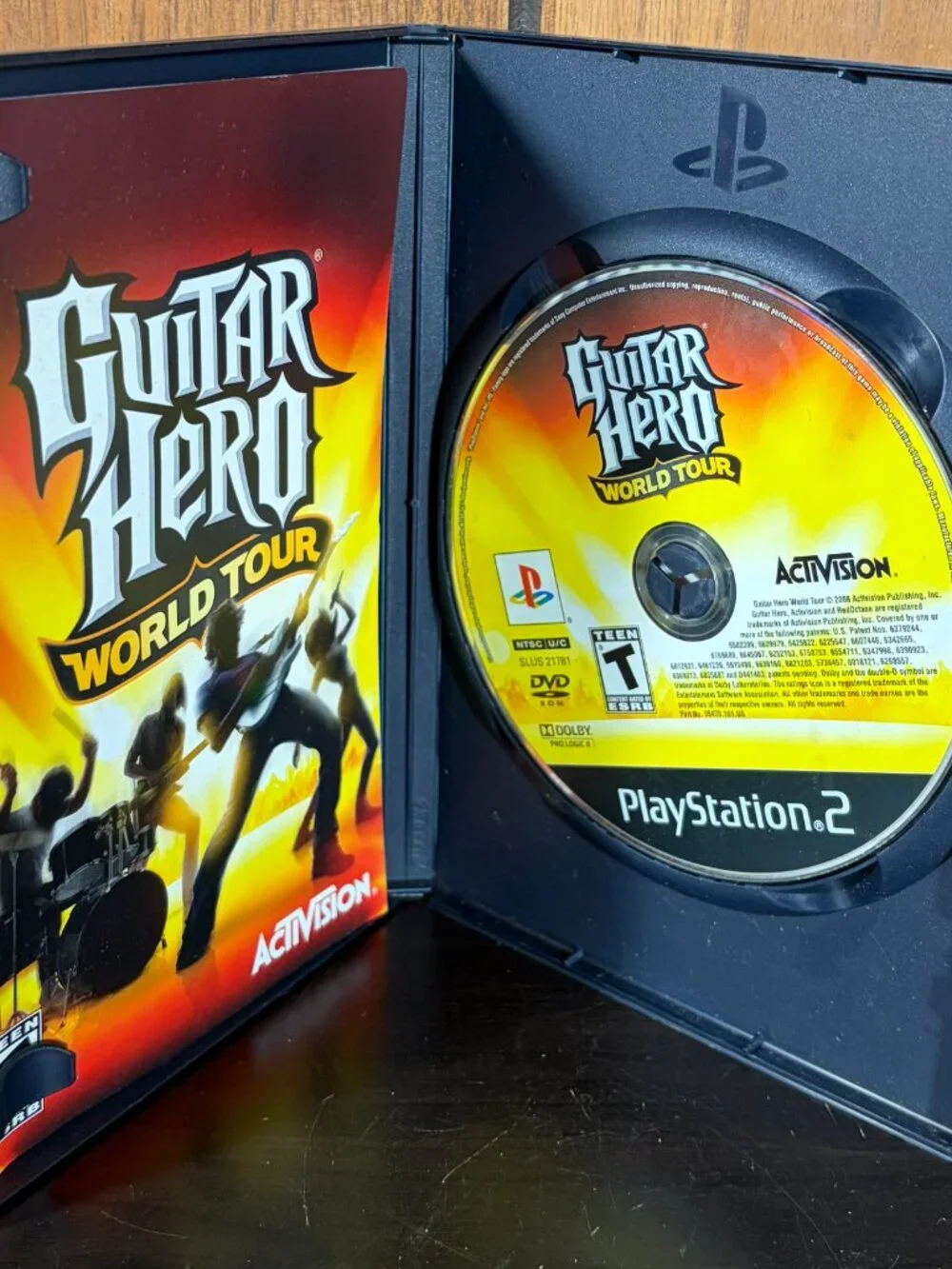 Playstation 2 Guitar Hero Lot (GH World Tour, GH Encore, GH II, GH III Legends